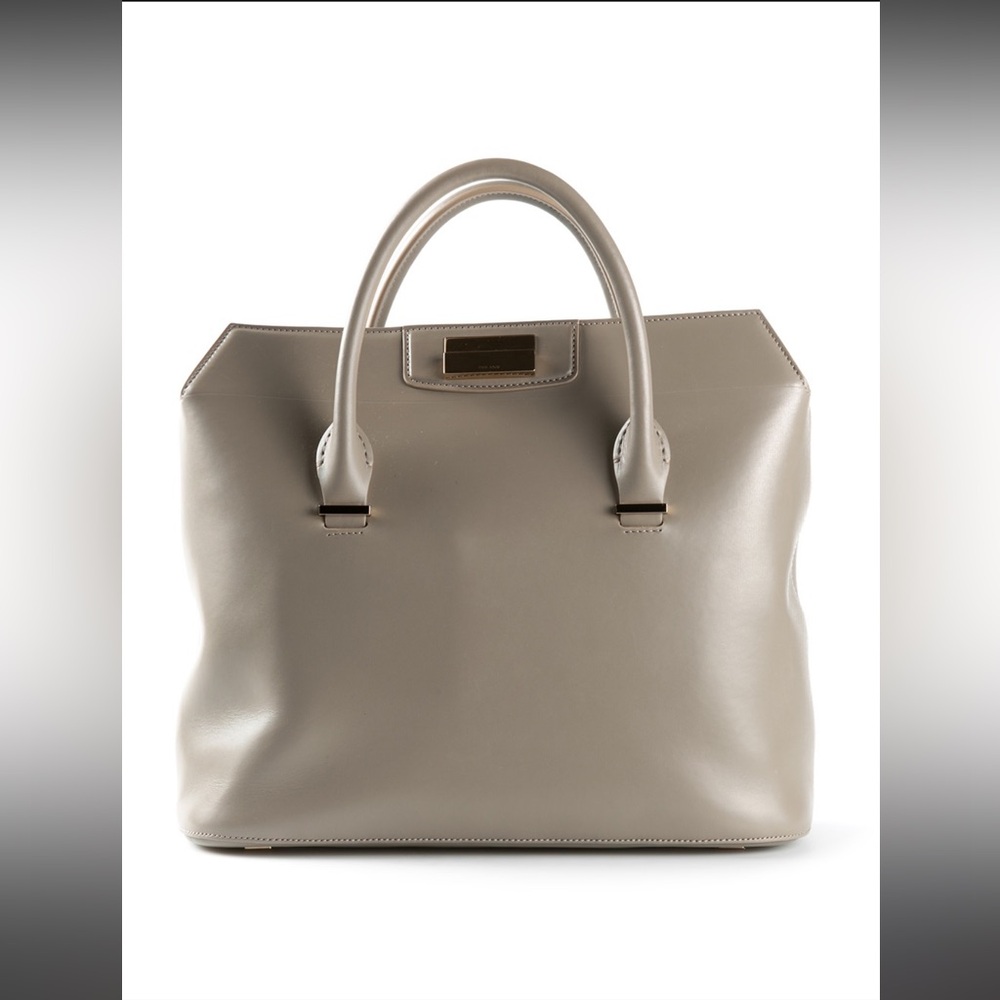 The Row Carryall 14 in Ecru leather - Picture 17 of 17